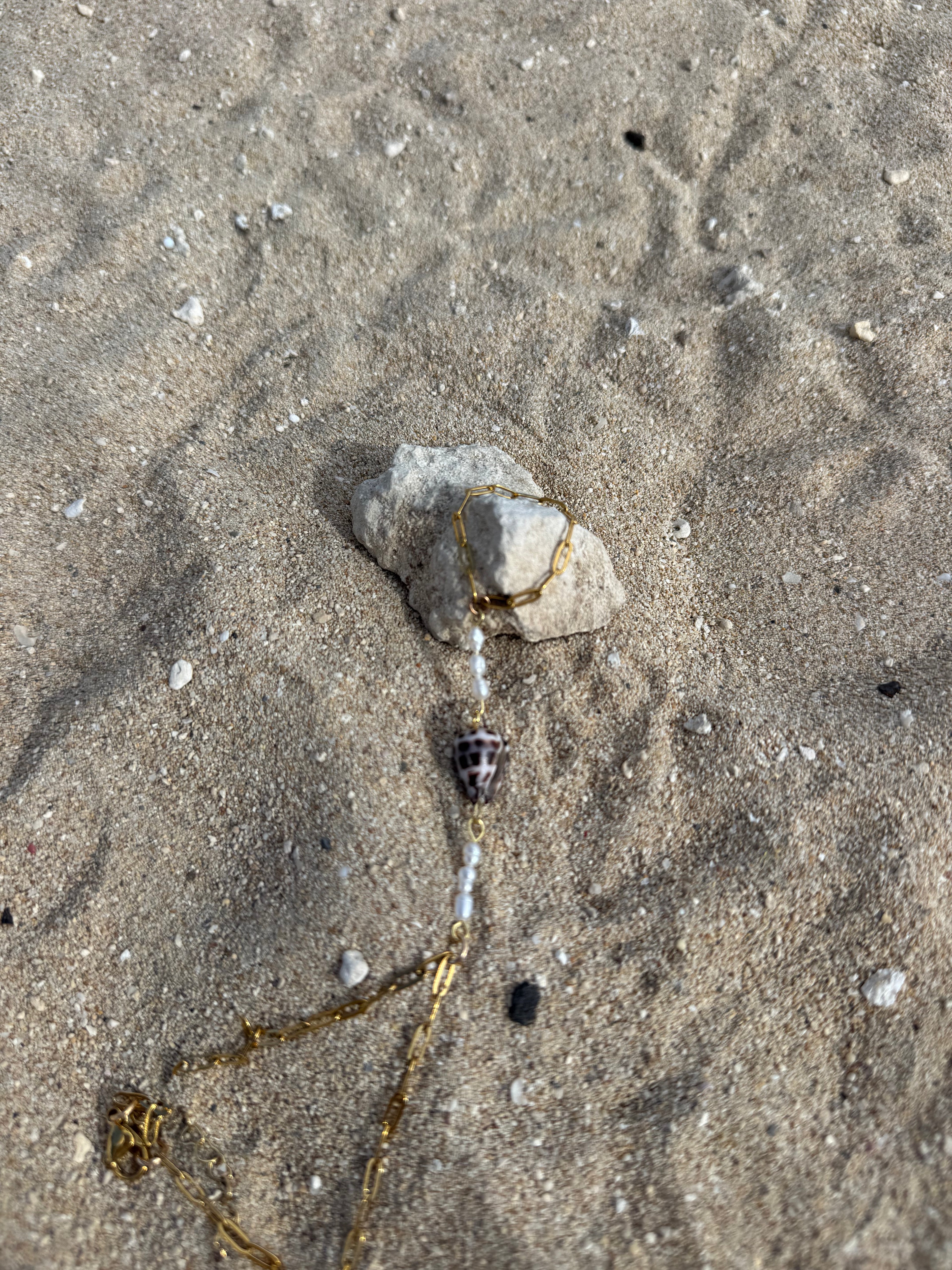 Hebrew cone hand chain